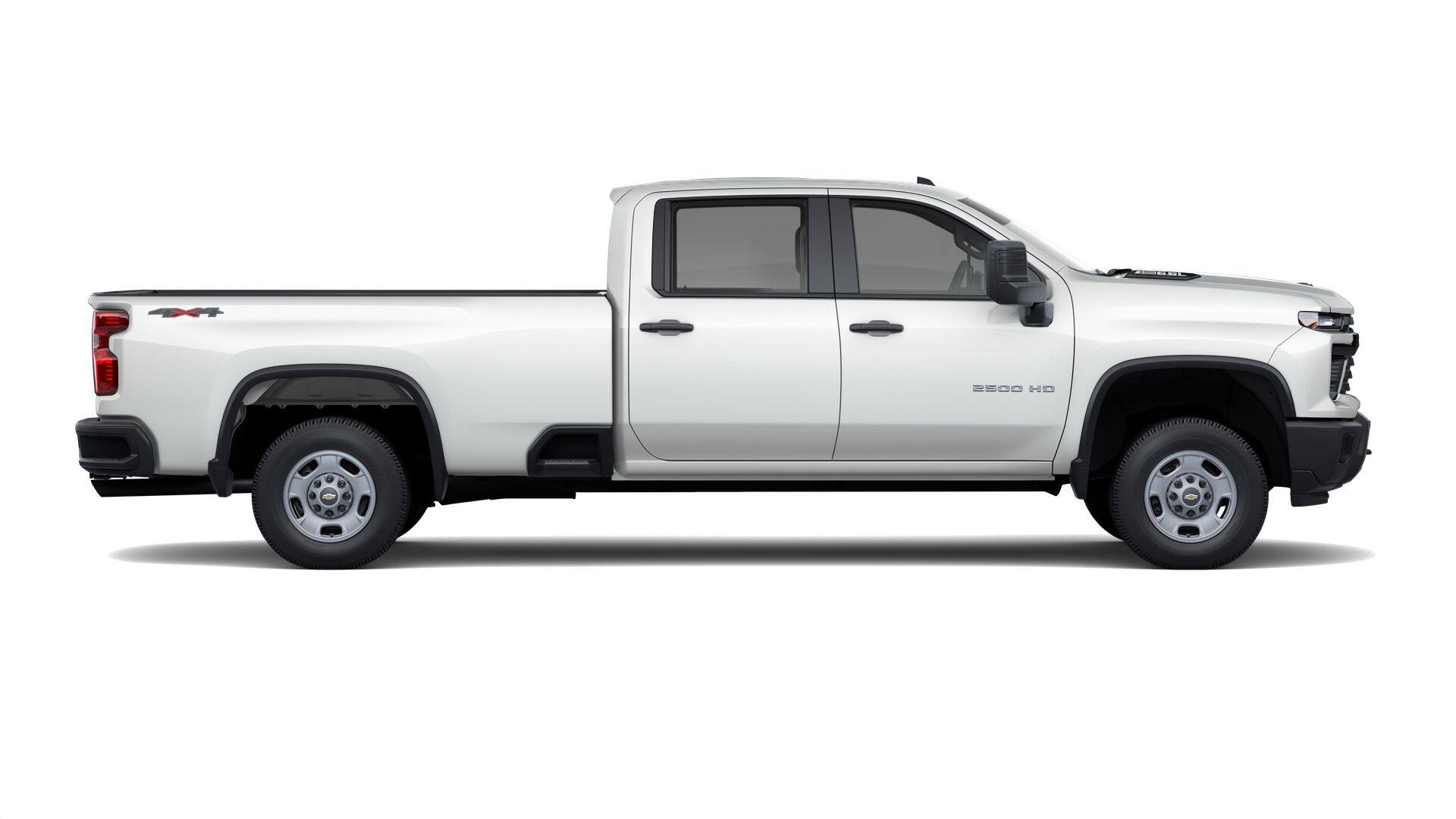 2026 Chevrolet Silverado 2500 HD — rear three-quarter view