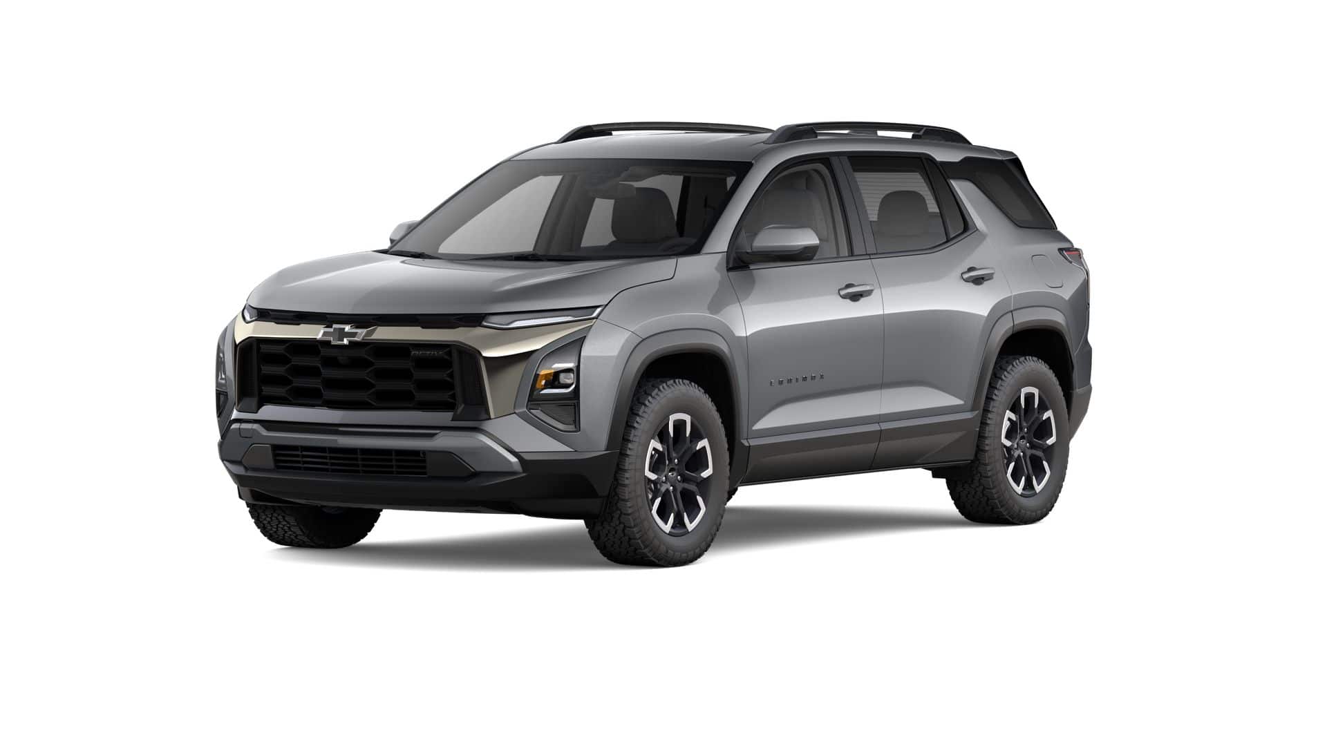 2026 Chevrolet Equinox ACTIV in Sterling Gray Metallic — front three-quarter view